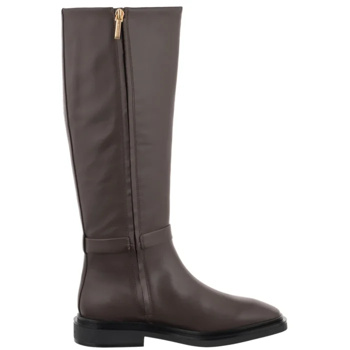 Kozaki Calvin Klein Square High Boot Lth Mg Hdw Rocky Brown HW0HW03187 BAM – zdjęcie 3