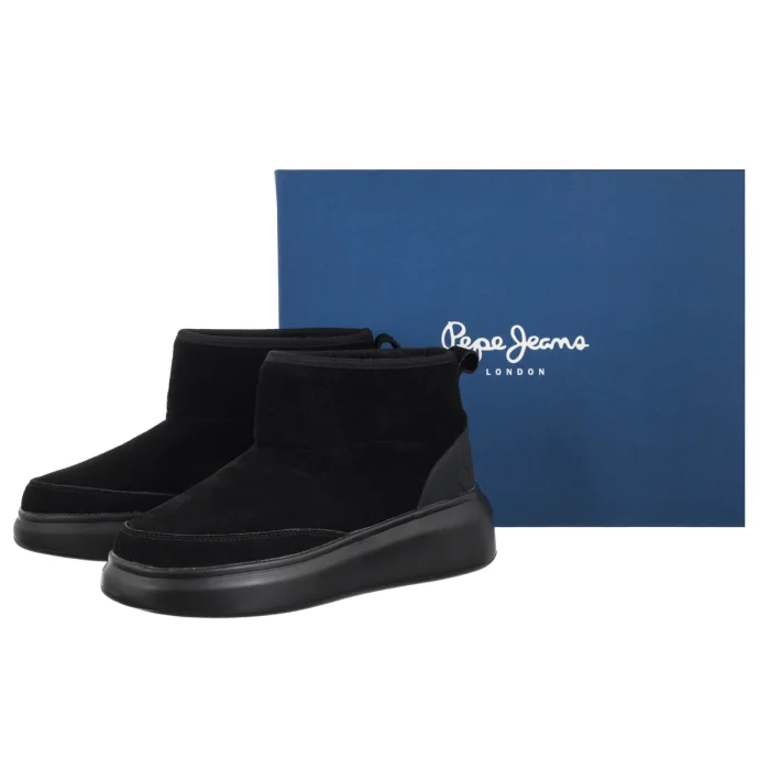 Botki Pepe Jeans Yara Mix W Black PLS500038 999 – zdjęcie 6
