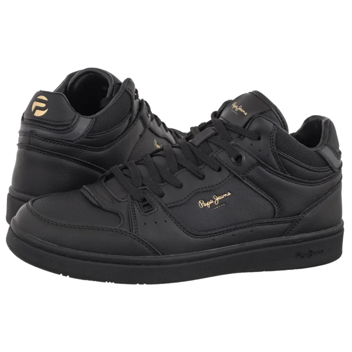 Buty Pepe Jeans Clay Top M Black PMS000061 999 – zdjęcie 1
