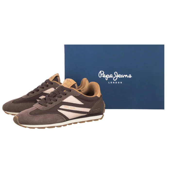 Sneakersy Pepe Jeans Jane Sporty W Conker Brown PLS400045 888 – zdjęcie 6