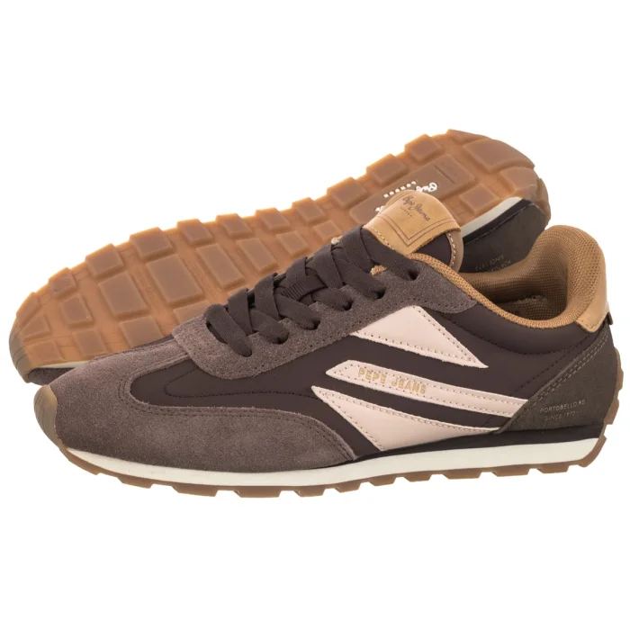 Sneakersy Pepe Jeans Jane Sporty W Conker Brown PLS400045 888 – zdjęcie 1