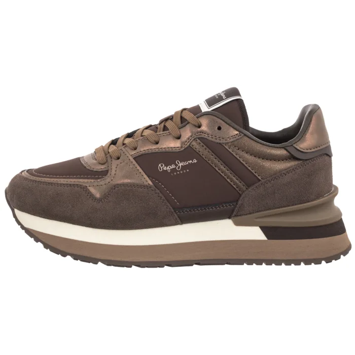 Sneakersy Pepe Jeans Nala Night W Earth Brown PLS600066 880 – zdjęcie 2