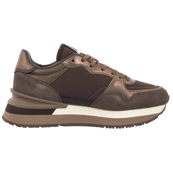Sneakersy Pepe Jeans Nala Night W Earth Brown PLS600066 880 – zdjęcie 3