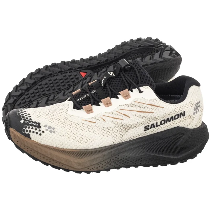 Buty do Biegania Salomon Aero Blaze 4 GRVL GTX Vanilla Ice/Black/Burro 454032 – zdjęcie 1