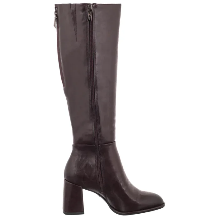 Kozaki Tamaris Brązowe 1-25515-41 585 Burgundy – zdjęcie 3