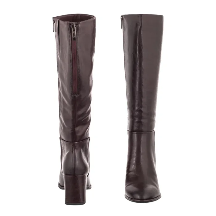 Kozaki Tamaris Brązowe 1-25515-41 585 Burgundy – zdjęcie 4