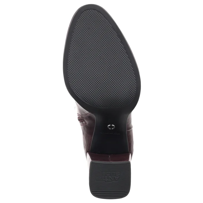 Kozaki Tamaris Brązowe 1-25515-41 585 Burgundy – zdjęcie 5