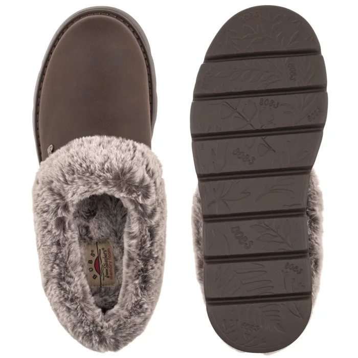 Półbuty Skechers Keepsakes Lite-Cozy Blend Dark Brown 114762/DKBR – zdjęcie 5
