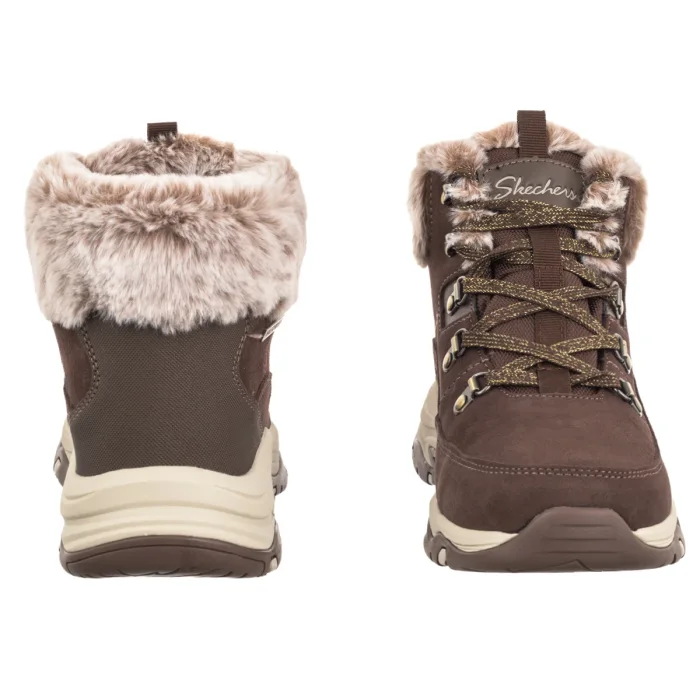 Śniegowce Skechers Trego-Snow Worries Chocolate 167882/CHOC – zdjęcie 4