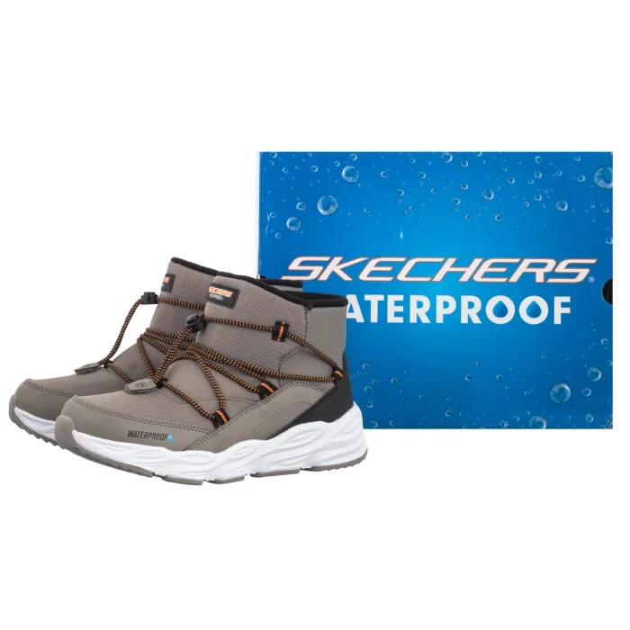 Trzewiki Skechers Turbo Tread Storm Glider Taupe/Black 406385L/TPBK – zdjęcie 6