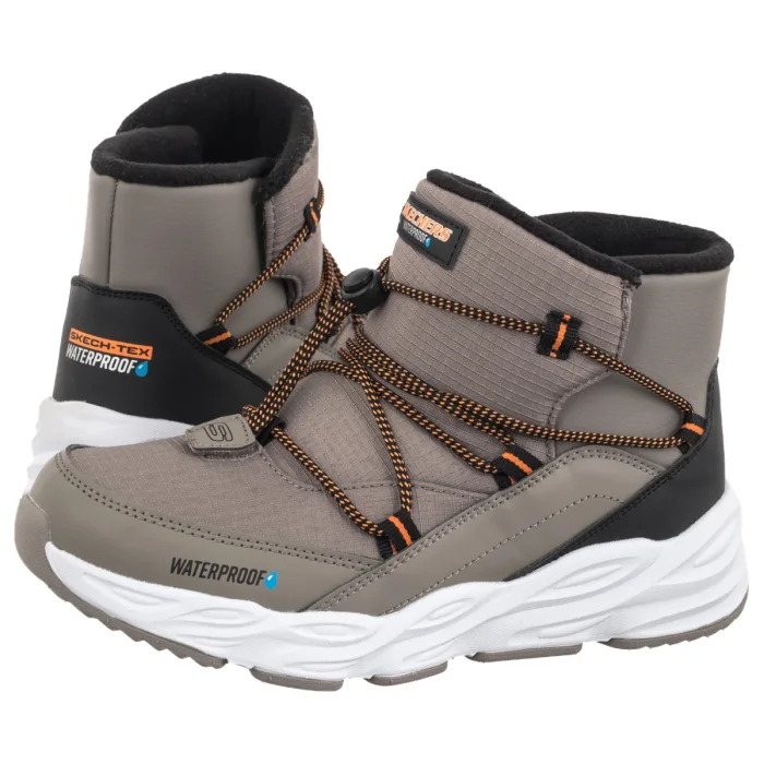 Trzewiki Skechers Turbo Tread Storm Glider Taupe/Black 406385L/TPBK – zdjęcie 1