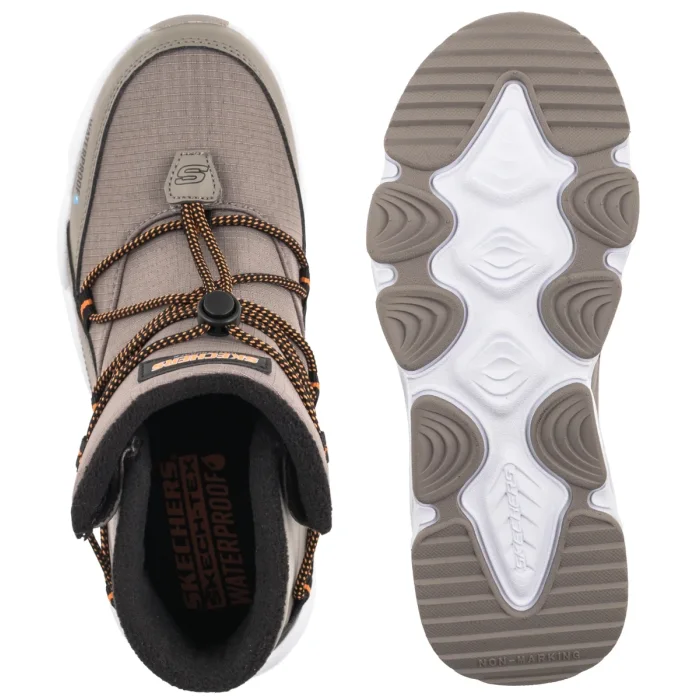 Trzewiki Skechers Turbo Tread Storm Glider Taupe/Black 406385L/TPBK – zdjęcie 5