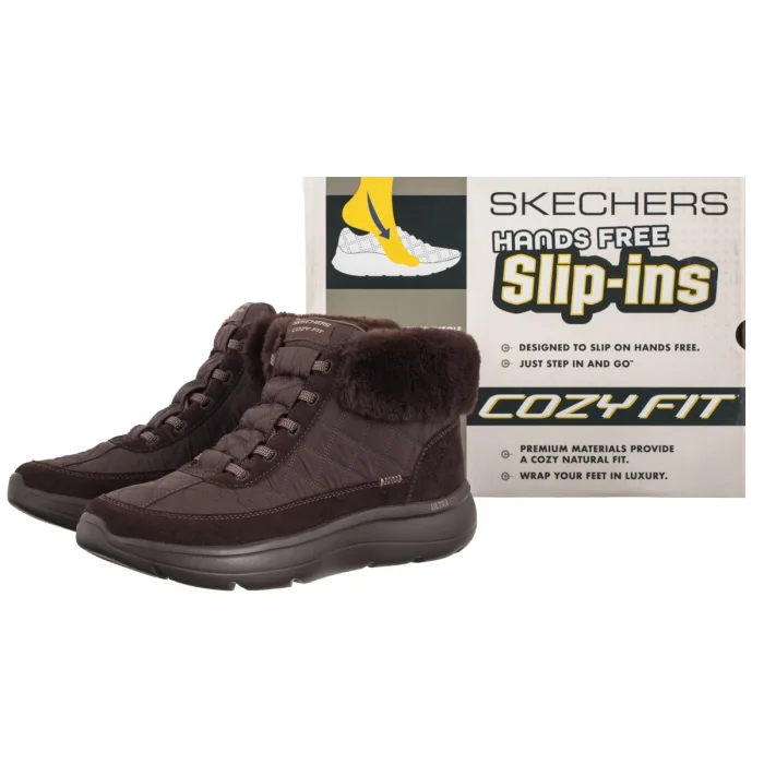 Trzewiki Skechers On-The-Go Encore Maisie Slip-Ins Dark Brown 144844/DBRN – zdjęcie 6