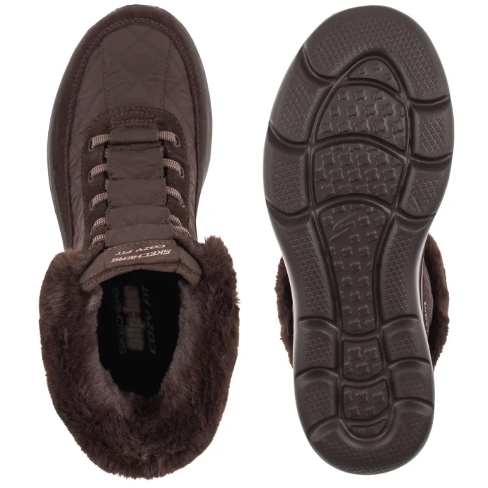 Trzewiki Skechers On-The-Go Encore Maisie Slip-Ins Dark Brown 144844/DBRN – zdjęcie 5