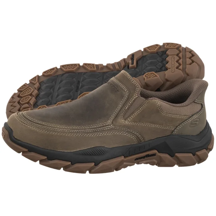 Półbuty Skechers Santoro Archaic Slip-Ins Dark Taupe 205680/DKTP – zdjęcie 1
