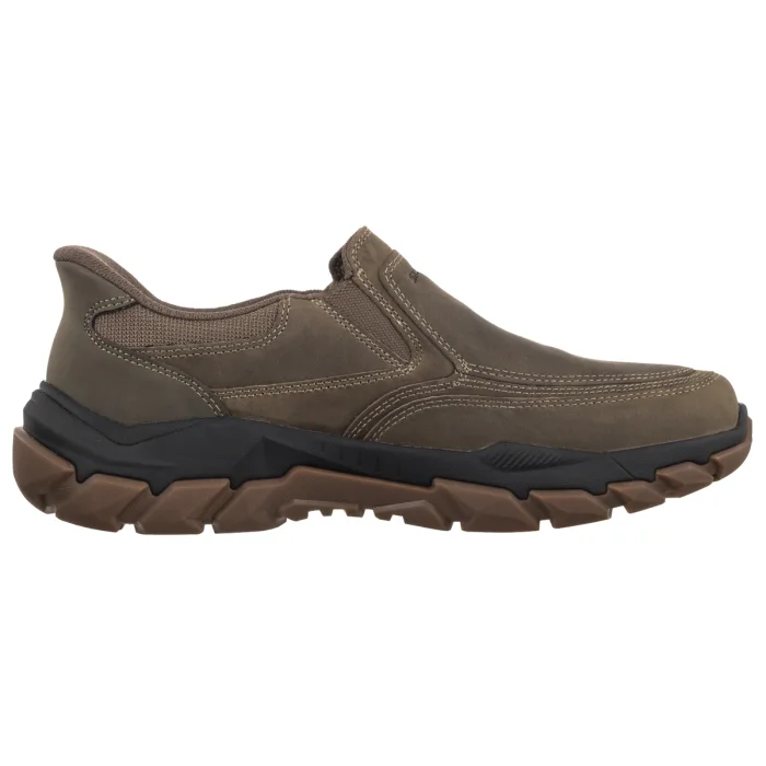 Półbuty Skechers Santoro Archaic Slip-Ins Dark Taupe 205680/DKTP – zdjęcie 3