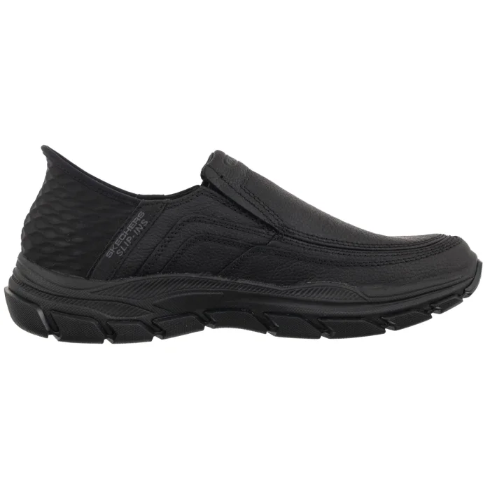 Półbuty Skechers Respected Elgin Slip-Ins Black 204810/BBK – zdjęcie 3