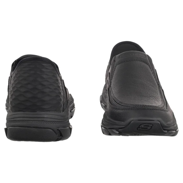 Półbuty Skechers Respected Elgin Slip-Ins Black 204810/BBK – zdjęcie 4