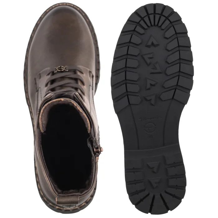 Trapery Tamaris Brązowe 1-25214-47 304 Mocca – zdjęcie 5