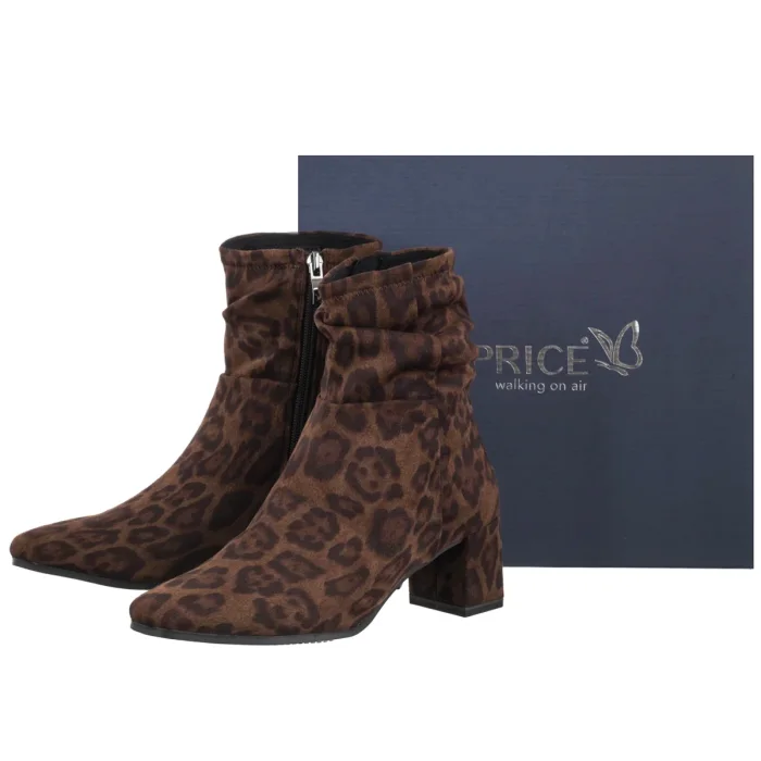Botki Caprice Brązowe 9-25304-47 420 Leo Stretch – zdjęcie 6