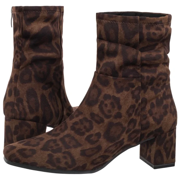 Botki Caprice Brązowe 9-25304-47 420 Leo Stretch – zdjęcie 1