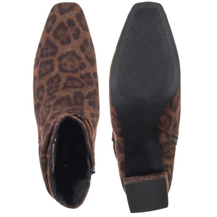 Botki Caprice Brązowe 9-25304-47 420 Leo Stretch – zdjęcie 5