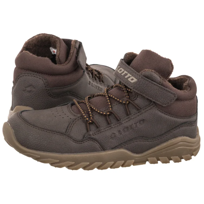 Buty Lotto Ageso K 2601830K 7973 DK. Brown/Camel – zdjęcie 1