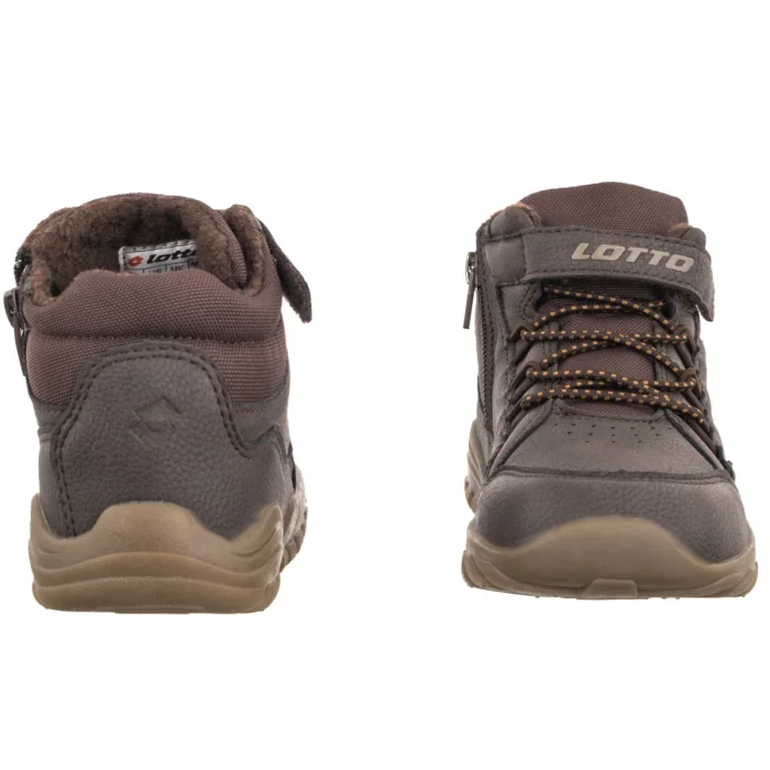 Buty Lotto Ageso K 2601830K 7973 DK. Brown/Camel – zdjęcie 4