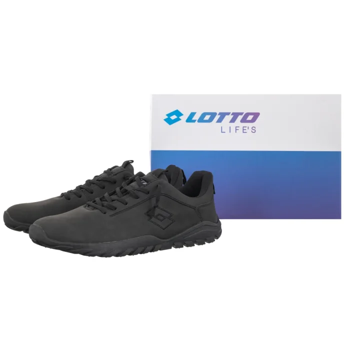 Sneakersy Lotto Bekvem 2401980U 1116 Black/Grey – zdjęcie 6