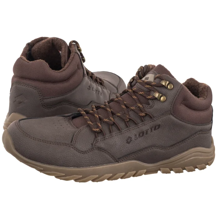 Sneakersy Lotto Ageso 2401970U 7973 DK. Brown/Camel – zdjęcie 1
