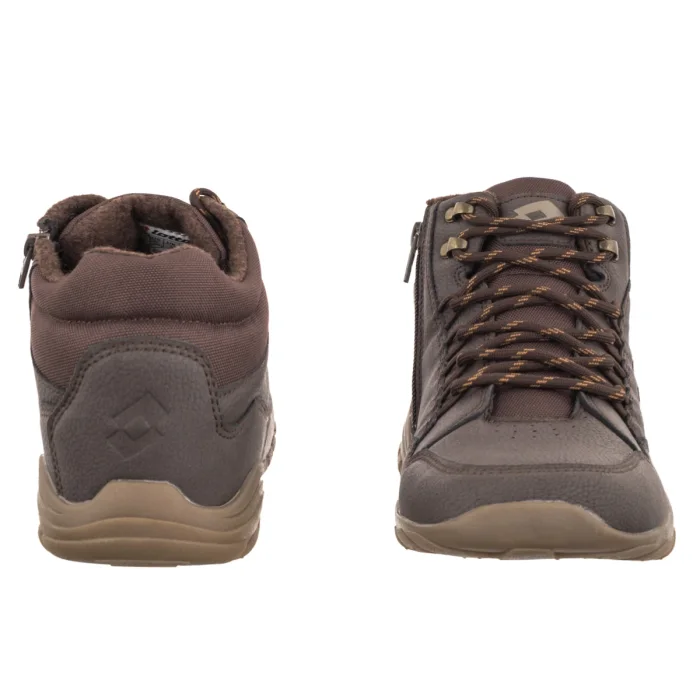 Sneakersy Lotto Ageso 2401970U 7973 DK. Brown/Camel – zdjęcie 4