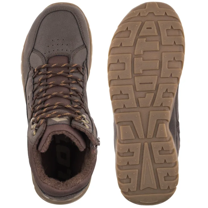Sneakersy Lotto Ageso 2401970U 7973 DK. Brown/Camel – zdjęcie 5