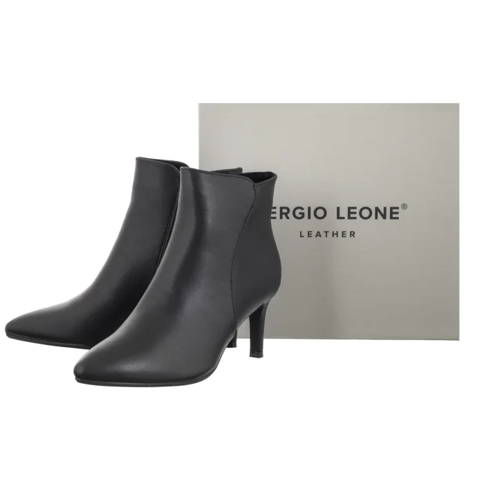 Botki Sergio Leone Czarne BT 67 S – zdjęcie 6