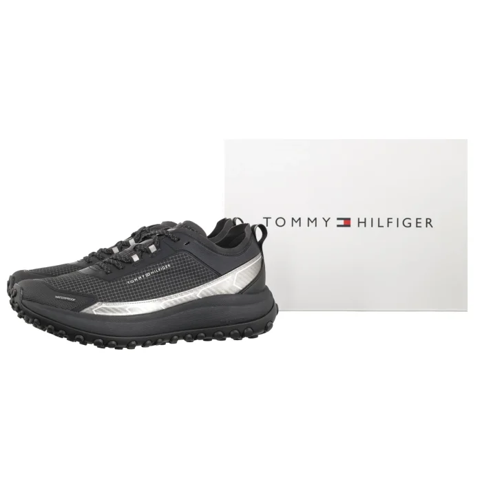 Sneakersy Tommy Hilfiger The Canyon X M Mix Runner Wpm Black FM0FM06066 BDS – zdjęcie 6