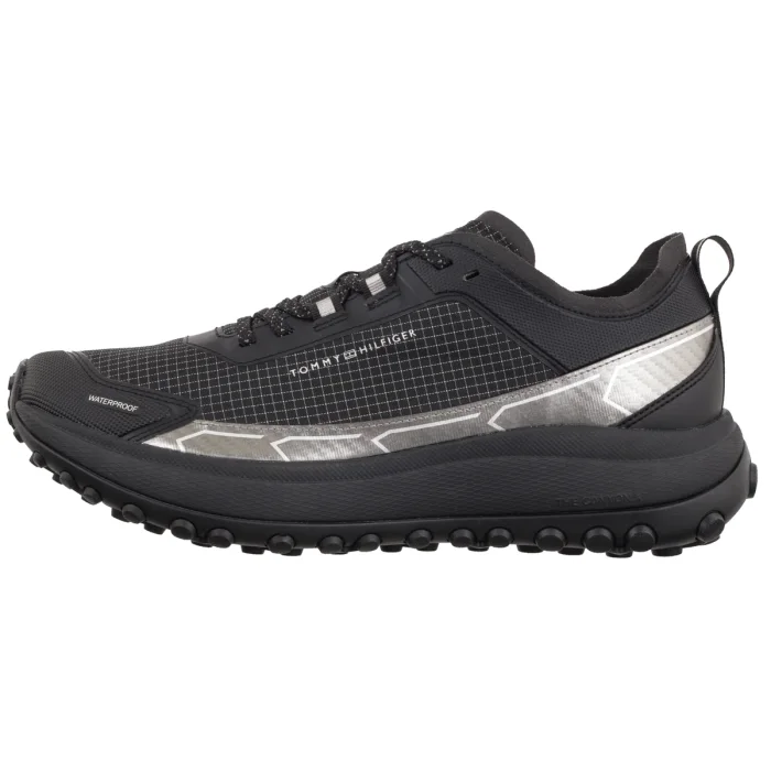 Sneakersy Tommy Hilfiger The Canyon X M Mix Runner Wpm Black FM0FM06066 BDS – zdjęcie 2