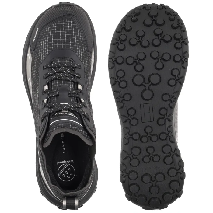 Sneakersy Tommy Hilfiger The Canyon X M Mix Runner Wpm Black FM0FM06066 BDS – zdjęcie 5
