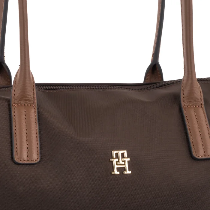 Torebka Szopperka Tommy Hilfiger Popette Tote  AW0AW17711 GUG – zdjęcie 4