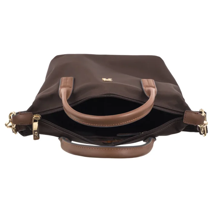 Torebka Tommy Hilfiger Popette Mini Tote AW0AW17709 GUG – zdjęcie 6
