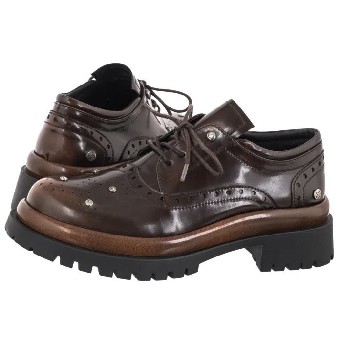 Półbuty Maciejka Brązowe K7725-02/00-1 – zdjęcie 1