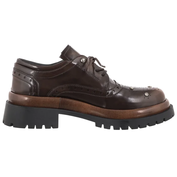 Półbuty Maciejka Brązowe K7725-02/00-1 – zdjęcie 3