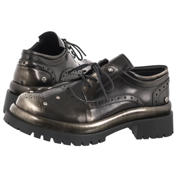 Półbuty Maciejka Czarne K7725-01/00-1 – zdjęcie 1
