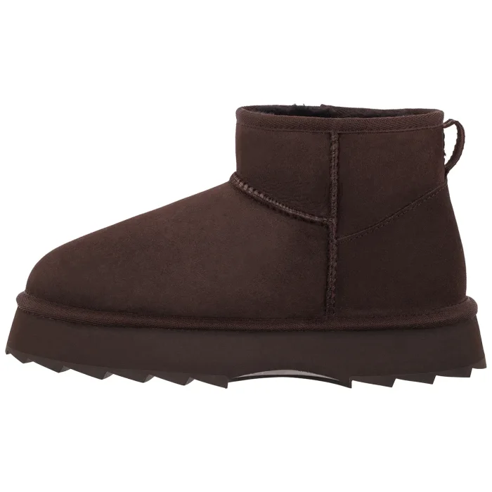 Botki EMU Australia Sharky Micro Flatform Chocolate W13304 – zdjęcie 2