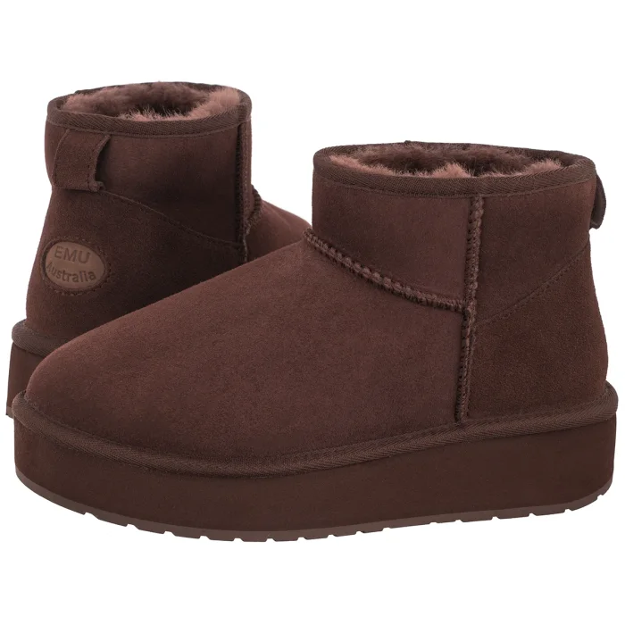 Buty EMU Australia Stinger Micro Flatform 2.0 Chocolate Fondant W13296 – zdjęcie 1