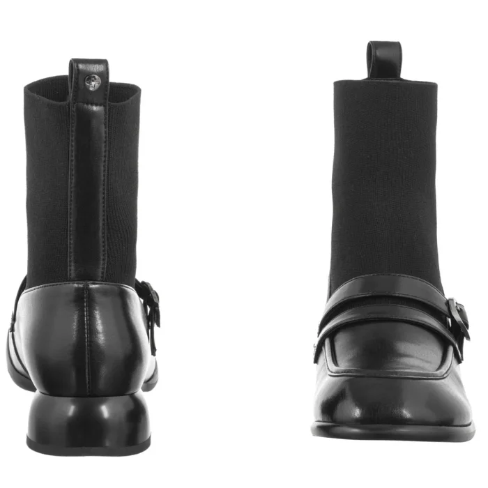 Botki Maciejka Czarne K7766-01/00-7 – zdjęcie 4
