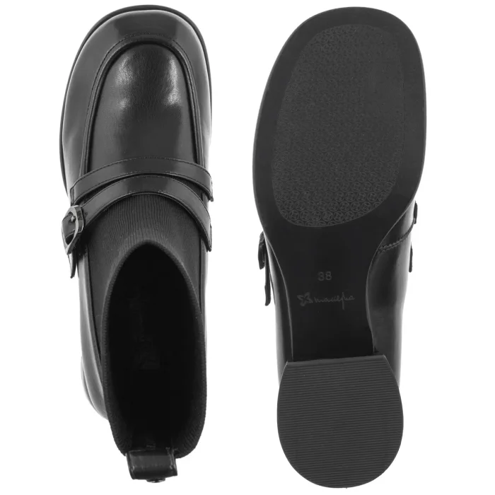 Botki Maciejka Czarne K7766-01/00-7 – zdjęcie 5