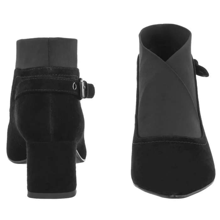 Botki Maciejka Czarne K7691-01/00-7 – zdjęcie 4