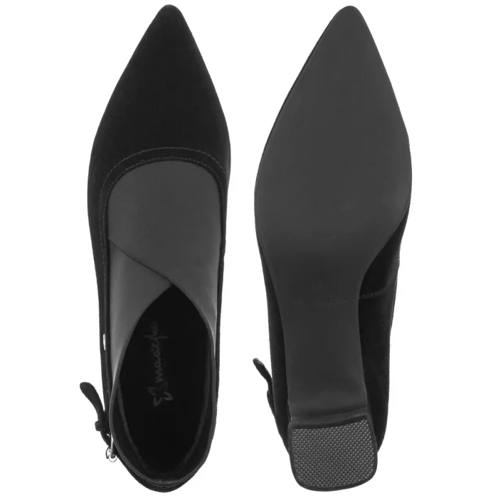 Botki Maciejka Czarne K7691-01/00-7 – zdjęcie 5
