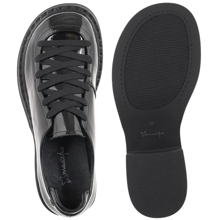 Półbuty Maciejka Czarne K7822-01/00-1 – zdjęcie 5