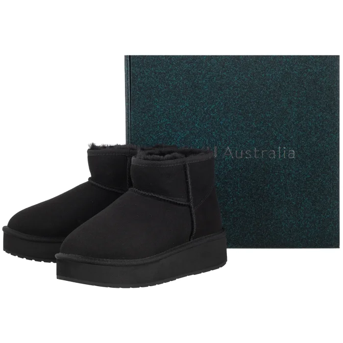 Buty EMU Australia Stinger Micro Flatform 2.0 Black W13296 – zdjęcie 6