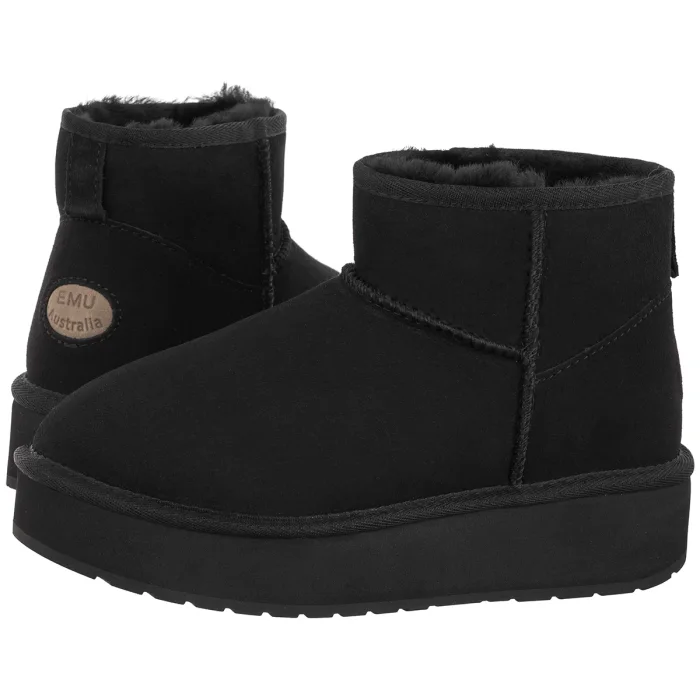 Buty EMU Australia Stinger Micro Flatform 2.0 Black W13296 – zdjęcie 1